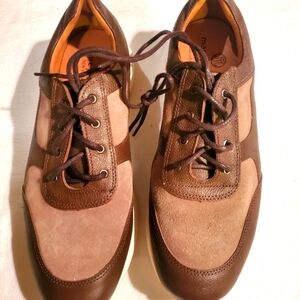 Marc Joseph‎ New York Tan Suede Leather Extra Lightweight Sz. 9 Sneaker